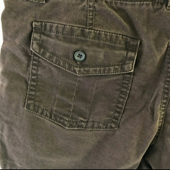 The Limited Drew Fit Brown Chino Shorts Women's 4 Flat Front Pockets Summer EUC - Picture 5 of 7